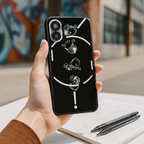 Gravity Bounce Artistic Sketch Case - Nothing