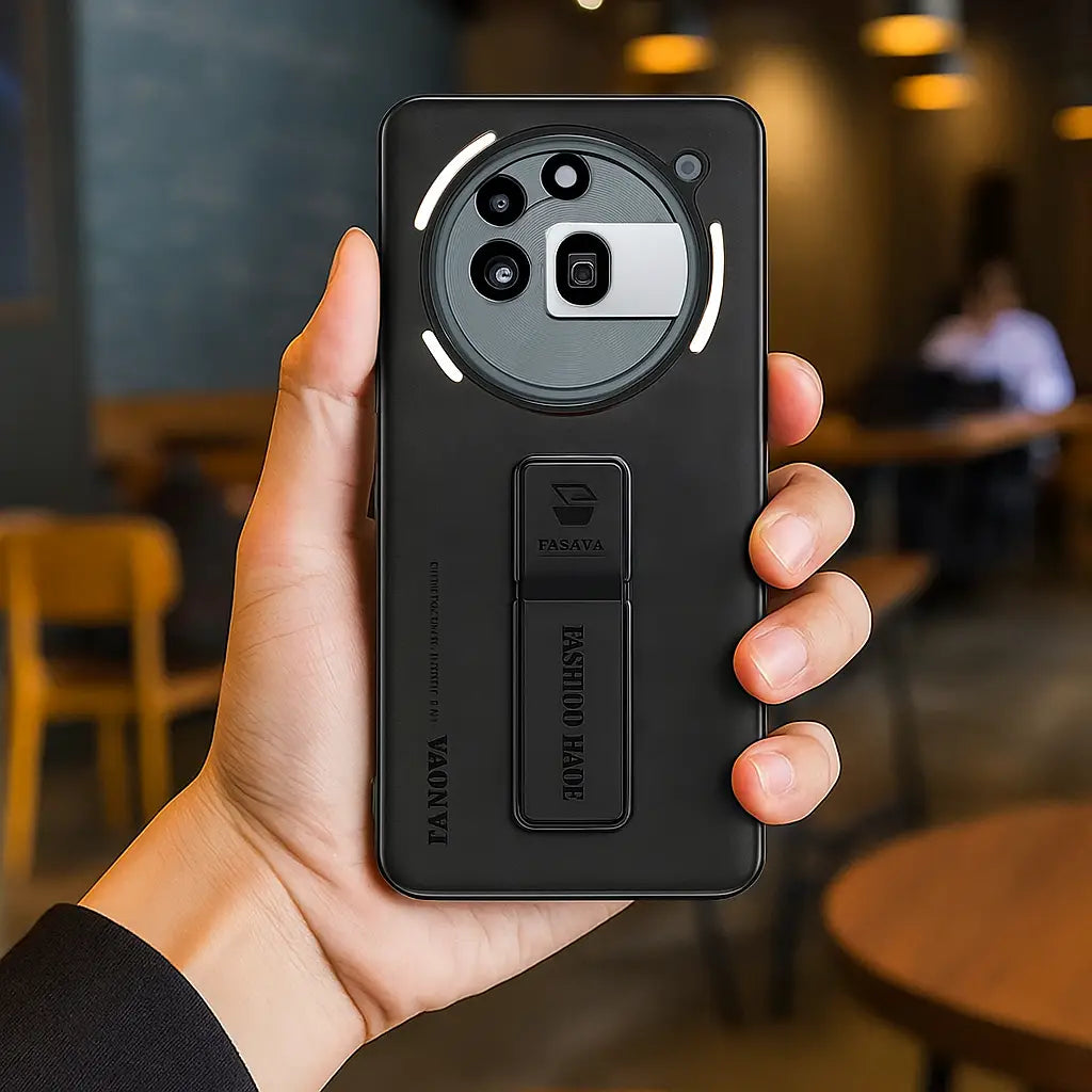 Hidden Bracket Leather Case - Nothing