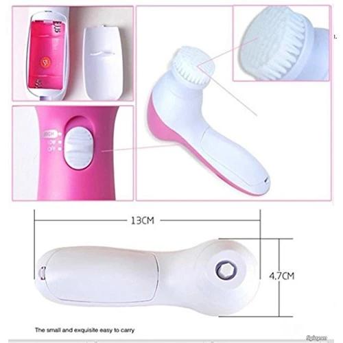 '-5-in-1 Smoothing Body & Facial Massager (Pink)