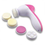 '-5-in-1 Smoothing Body & Facial Massager (Pink)