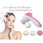 '-5-in-1 Smoothing Body & Facial Massager (Pink)