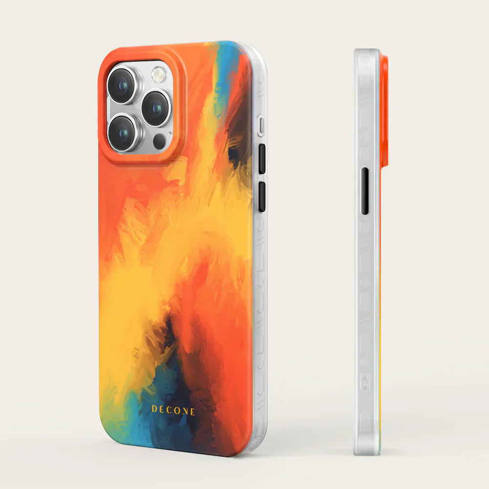 Smoke Orange - iPhone Case