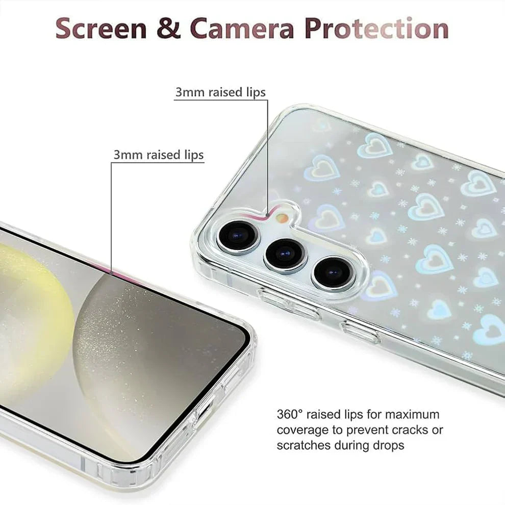 Holographic Heart Case
