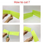 Adjustable Drawer Organizer and Kitchen Board Divider