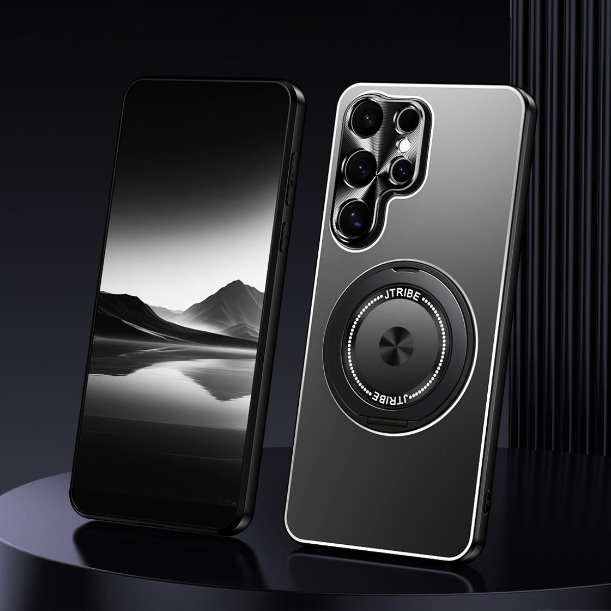 Magnetic Ring Stand Case