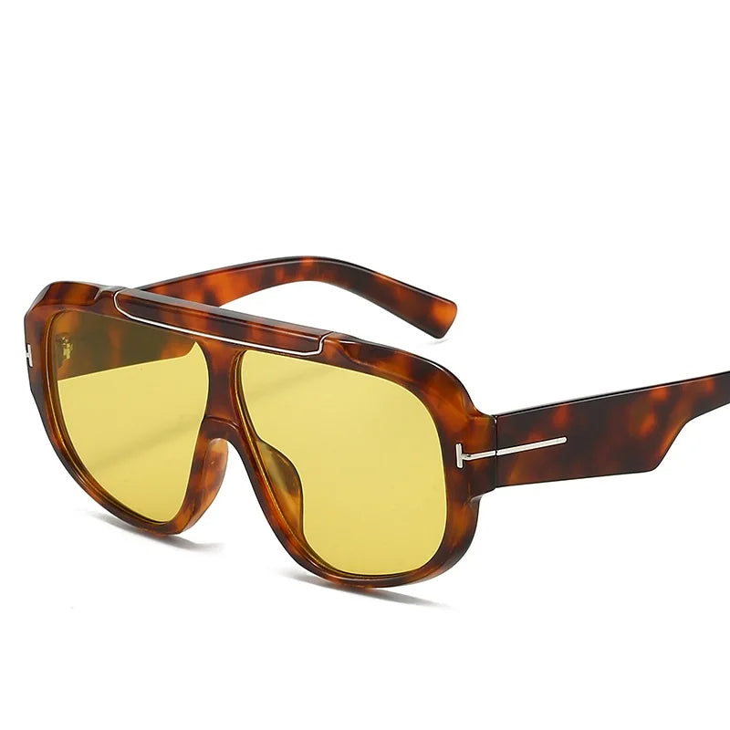 2025 Vintage Oversized Shield Sunglasses For Men and Women-SunglassesCraft