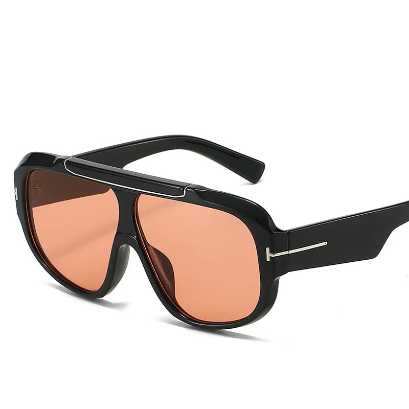 2025 Vintage Oversized Shield Sunglasses For Men and Women-SunglassesCraft