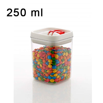 Airtight Kitchen Container with Flip Lock for Multipurpose Use (250 ml)