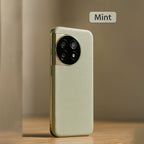 Lux Chorme Edge Leather Case