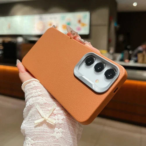 LuxeBlock Leather Armor Case