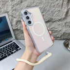 Aurora MagSafe Compatible Case With Lanyard - White